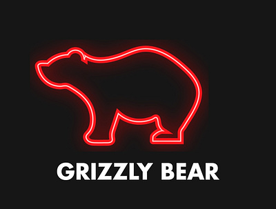 Grizzly Bear bear bear logo graphic grizzly grizzly bear logodesign poster posters simple sleek typography