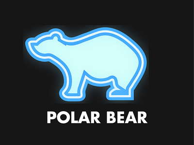 Polar Bear bear bear logo graphic logo polar bear polar bears poster art poster design poster designer typography typography design typography poster