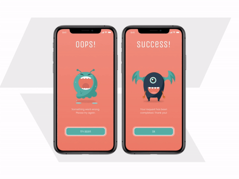 DailyUI 011- Flash Message animation app dailyui dailyui 011 dailyuichallenge flash illustration message mobile