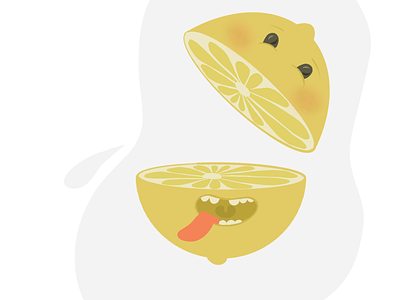 Fruit Illustration character cute drawing fruit funny illustration procreate