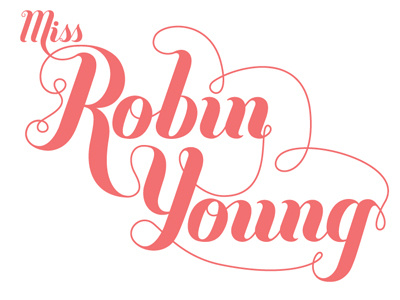 Ry01 logo miss robin toronto typography young