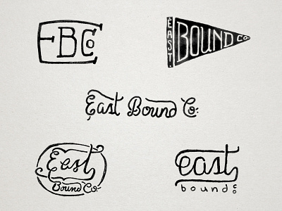 East Bound Co. - Branding concepts