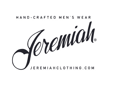 Jeremiah hand drawn hand lettering heritage letter forms lettering micron pens t-shirt design type typography watercolor