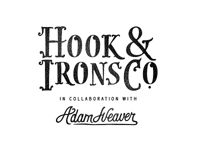 Hook & Irons Co. - Intl' Brotherhood of Truckies hand drawn hand lettering heritage letter forms lettering micron pens t-shirt design type typography watercolor
