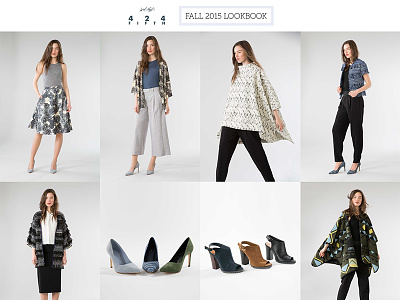 424 Fifth Fall 2015 Lookbook book fashion look website
