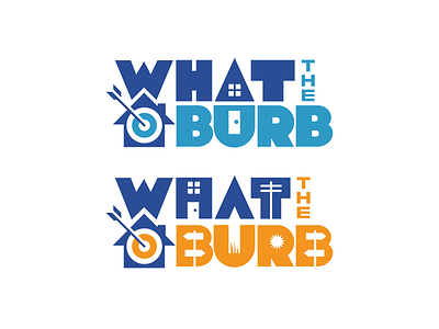 What The Burb iconography logo logotype neighborhood suburbs