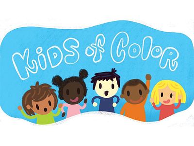 Kids of Color diversity illustration kids kidslitart koc poc