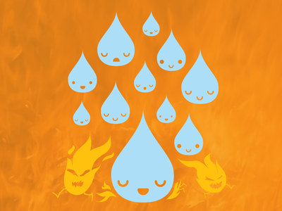 Bring the Rain colorado fire kawaii rain waldocanyonfire wildfire