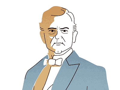 Grantham downton abbey illustration lord grantham