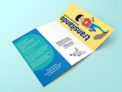 Transitando. Brochure design editorial design editorial layout layout