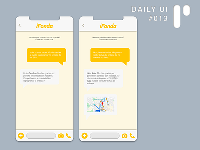 Daily UI Challenge #013 - Direct Messaging app app design dailyui dailyuichallenge design digital layout ui ui design vector