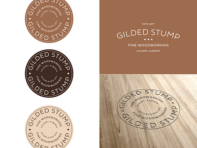 Woodworking Logo Design