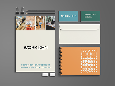 Workden Logo Design branding design illustration layout design logo typogaphy