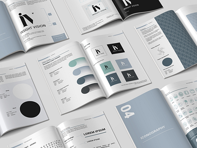 Brand manual for interior design company