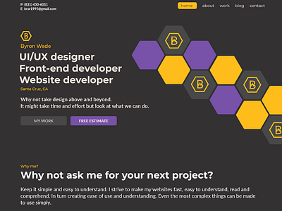 Byron Wade's Web Development and Design - New Redesign