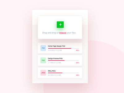 Uploading Files app cool files kit modern ui uploading ux