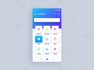 Category Page Design admin app color cool creative dashboard design icon kit panel profile recent ui ux