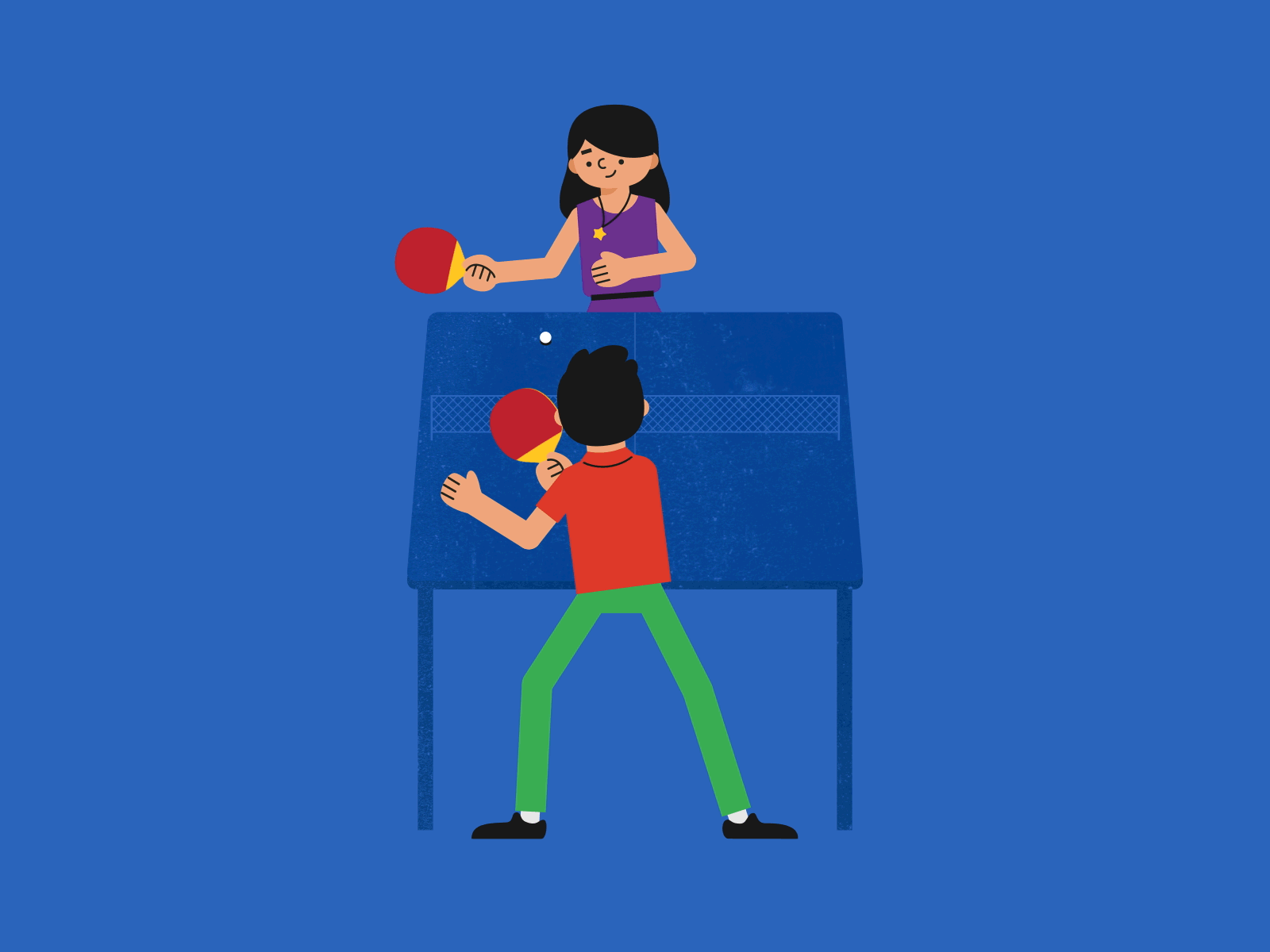 table tennis by jesse cunha on Dribbble