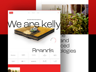 Redesign of kelly-production (Full View) branding clear design homepage interface kelly landing ui ui design ux web design webdesign