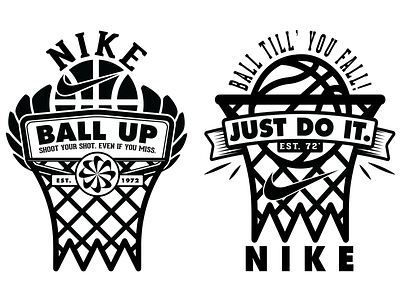 Logo & Branding Design - Nike Theme