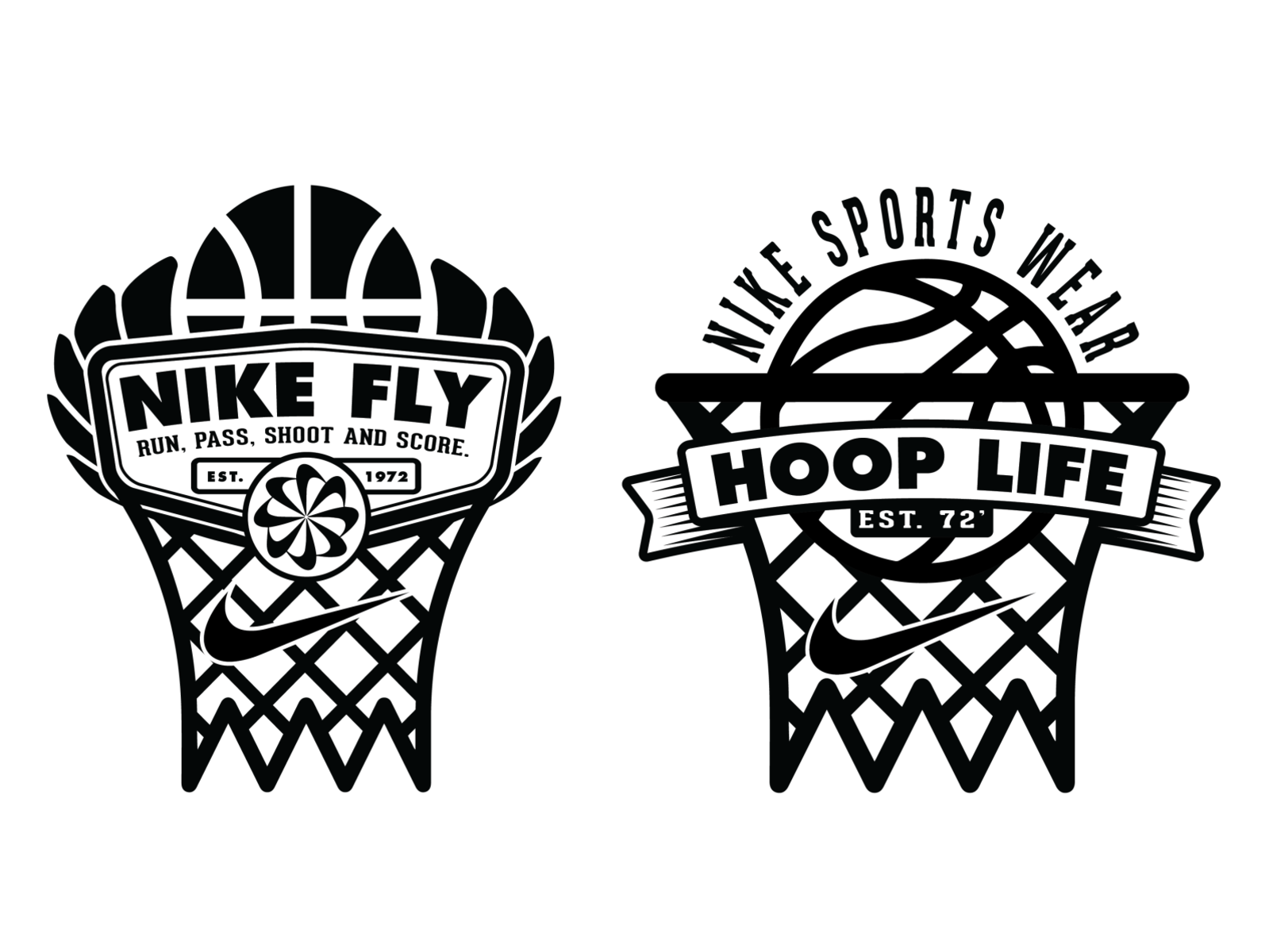 nike basketball logo designs