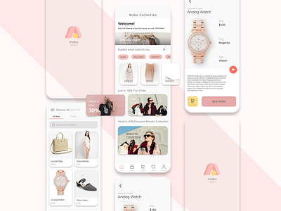Mako Fashion  - Mobile Shopping Application