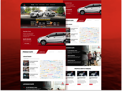 Mitsubishi Motors Krama Yudha Sales Indonesia Landing Page