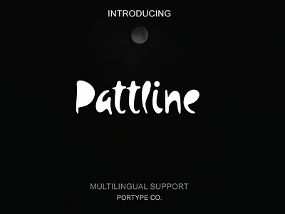 Pattline font - Wordart