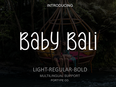 Baby Bali - A handwritten font