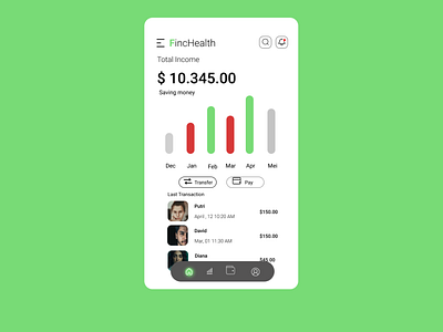 FinanceApp app app design design finance finance app ui uidesign uiux