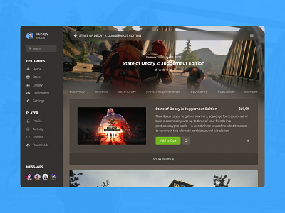 Concept Epic Games | Store Page #25