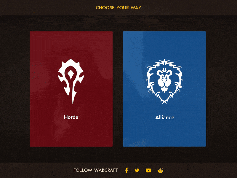 World Of Warcraft: Choose Your Way