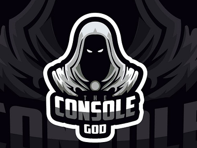 The Console God design illustration logo mascot reapers vector youtube