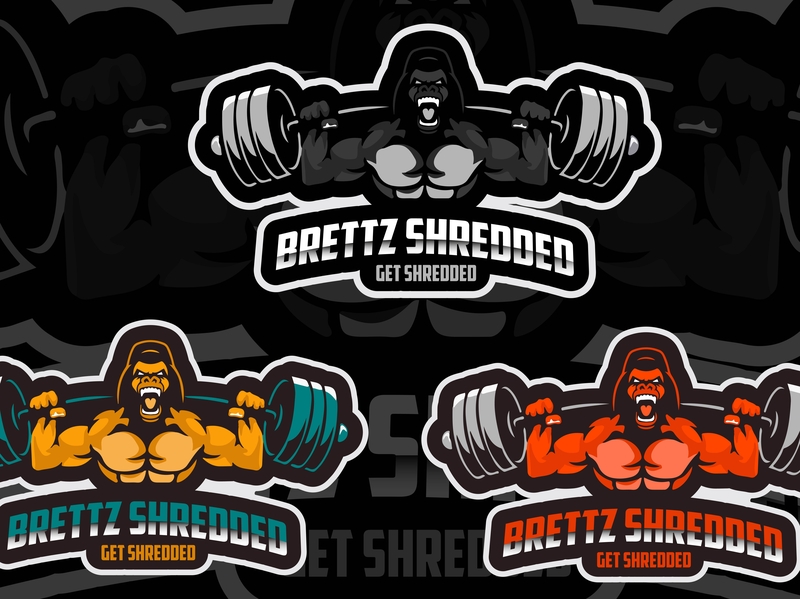 Gym Fitness Logo By Talha Kayani On Dribbble