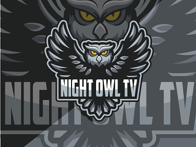 Owl Mascot logo design gaming illustration mascot mascotlogo owl owl logo reapers vector youtube