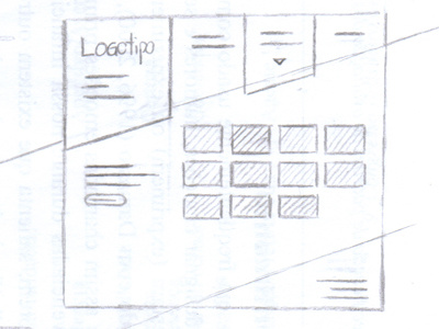 Nino Kouros Sketch sketch wireframe nav menu ui web