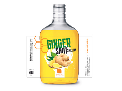 ginger shot_label