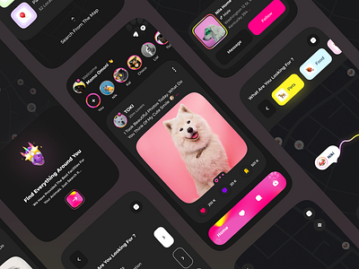 Social App for Pets😻 adoption animal adoptions animals app cats creative dogs facebook instagram meshgradient minimalist pet pet app pet care pet rescue pets adoption popular social social media veterinary