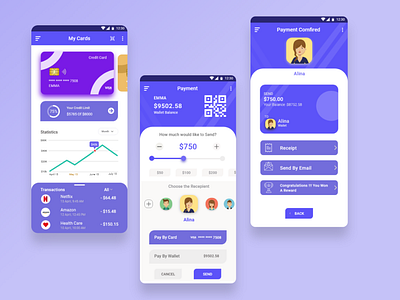 Send Money App | UI Design Concept