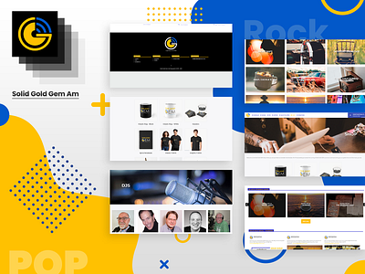 Solid Gold Gem Am - WordPress Website