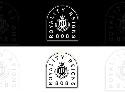 Royality Reigns logo animation branding design graphic design illustration logo ui ux