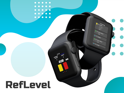 RefLevel Smart Watch banner app app design app ui application banner design smartwatch watch