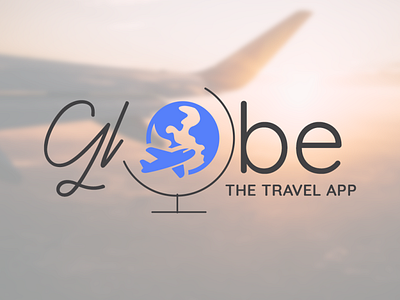 Logo - Globe The Travel App app app design app ui design globe logo logo design travel ui ux