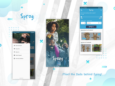 Sprog Mobile App app app design app ui application banner banner design logo mobile mobile app design ui ux web