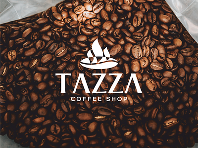 Tazza Coffee Shop branding clothing coffee coffee cup coffeeshop design icon illustration logo monogram typography ui