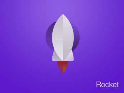 Rocket icon logo