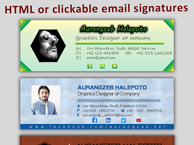Email Signatures email email design email marketing email signatures signatures