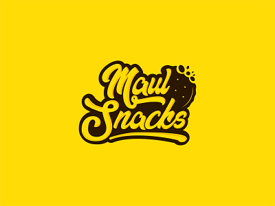 Maul Snacks Logo branding design graphic design logo vector