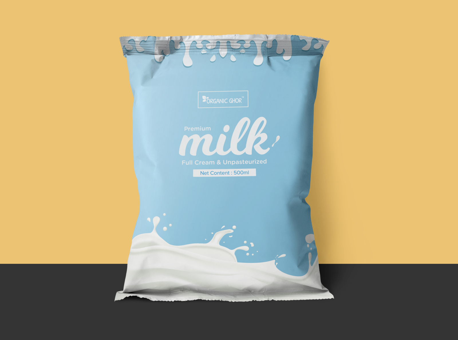 Milk package design by Tarikul Islam on Dribbble