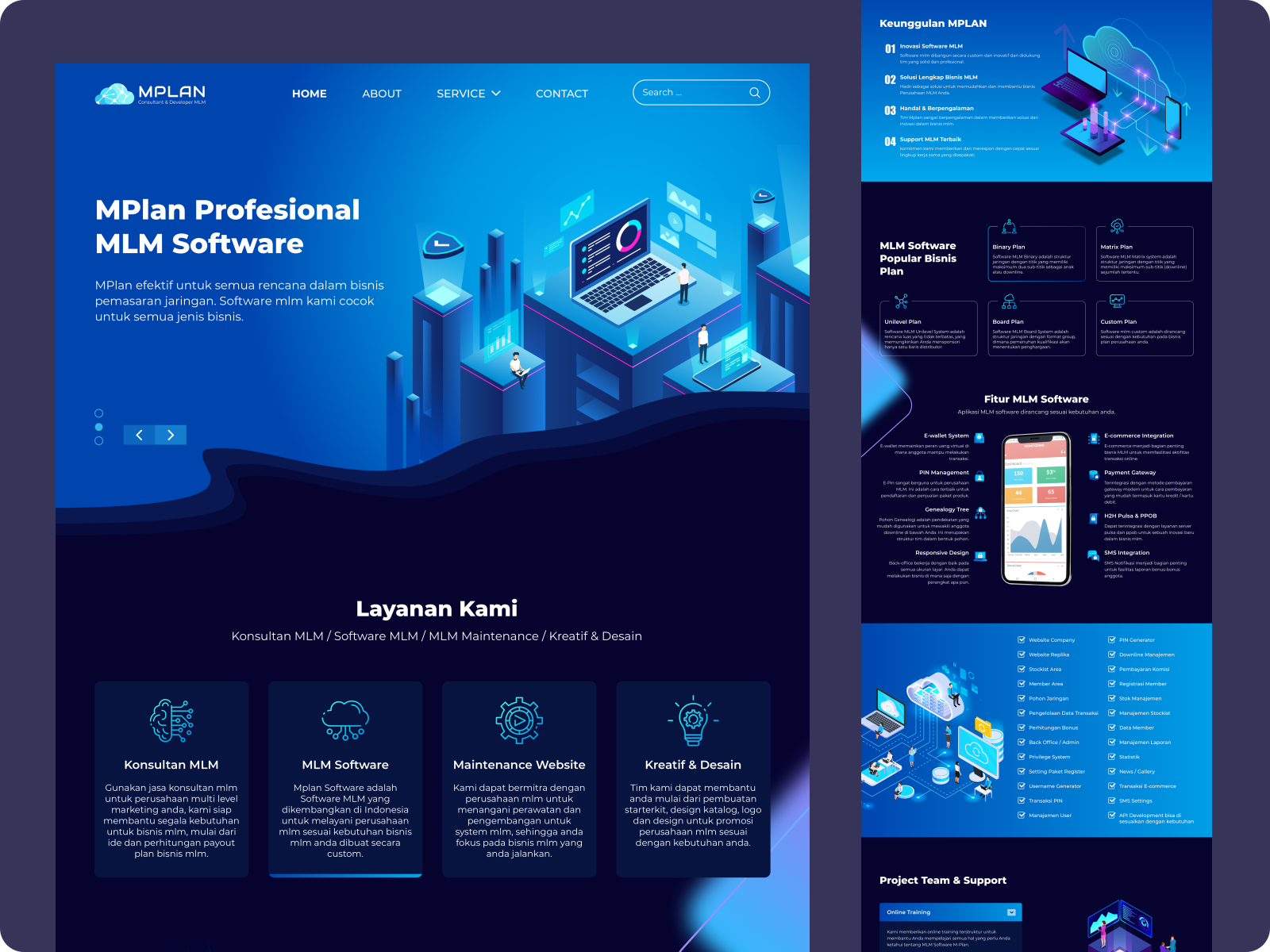 company-profile-web-design-by-ilman-febrian-on-dribbble